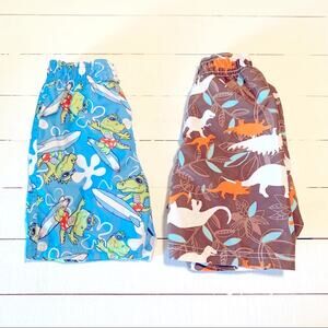 Toddler Boy Swim Trunk Shorts Bundle 2T Old Navy
